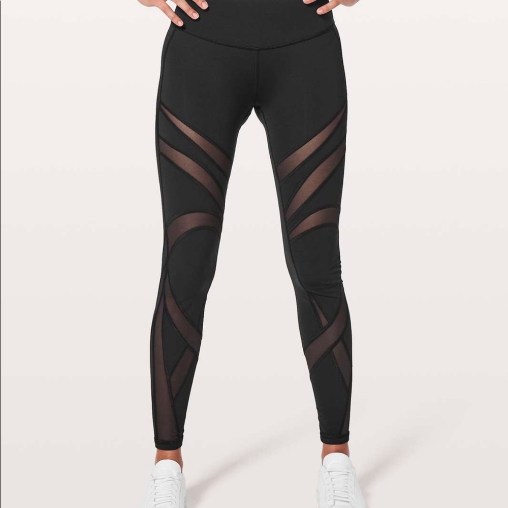 Lululemon Wunder Under Mesh 28” Tight